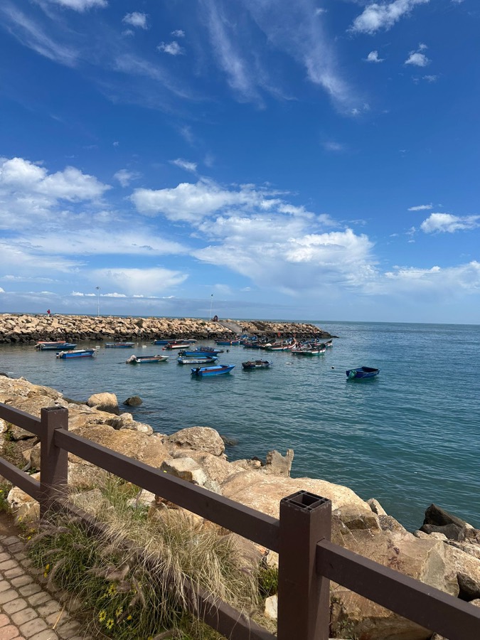 Plage de Dar Bouazza, côte atlantique marocaine