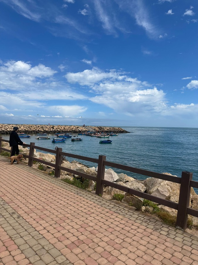 Littoral marocain de Dar Bouazza