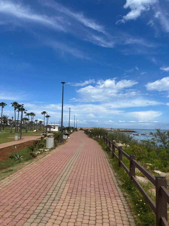Côte atlantique marocaine à Dar Bouazza